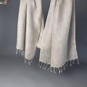 Natural Linen Shawl